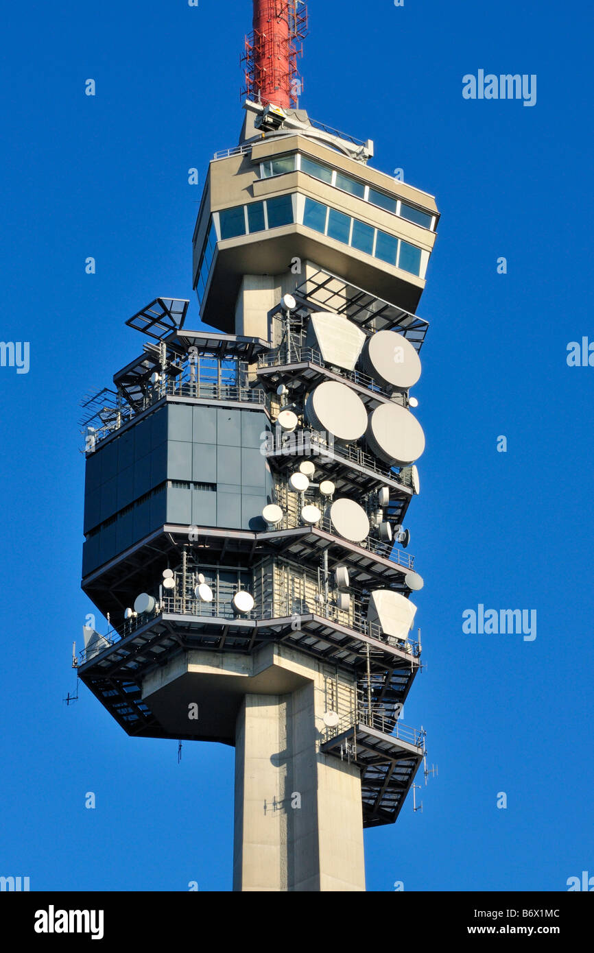 TV tower on top of St. Chrischona in Bettingen near Basel, Switzerland,  Europe Stock Photo - Alamy