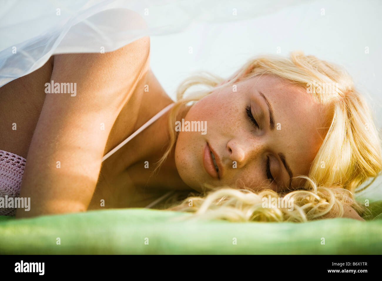 tanned mature sleeping The nude newa