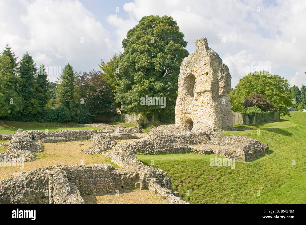 Ludgershall Castle Wiltshire England Stock Photo Alamy