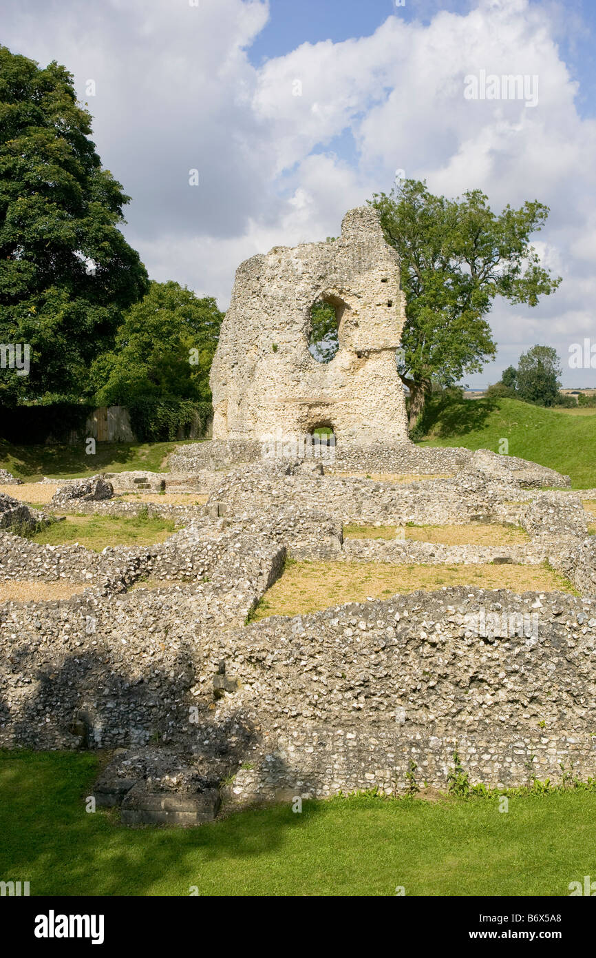 Ludgershall Castle Wiltshire England Stock Photo Alamy