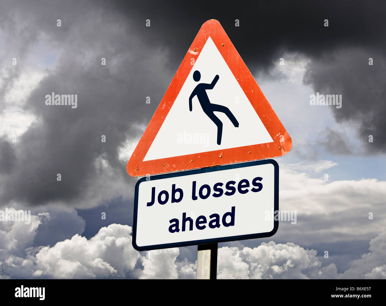 Unemployment job losses concept UK Stock Photo