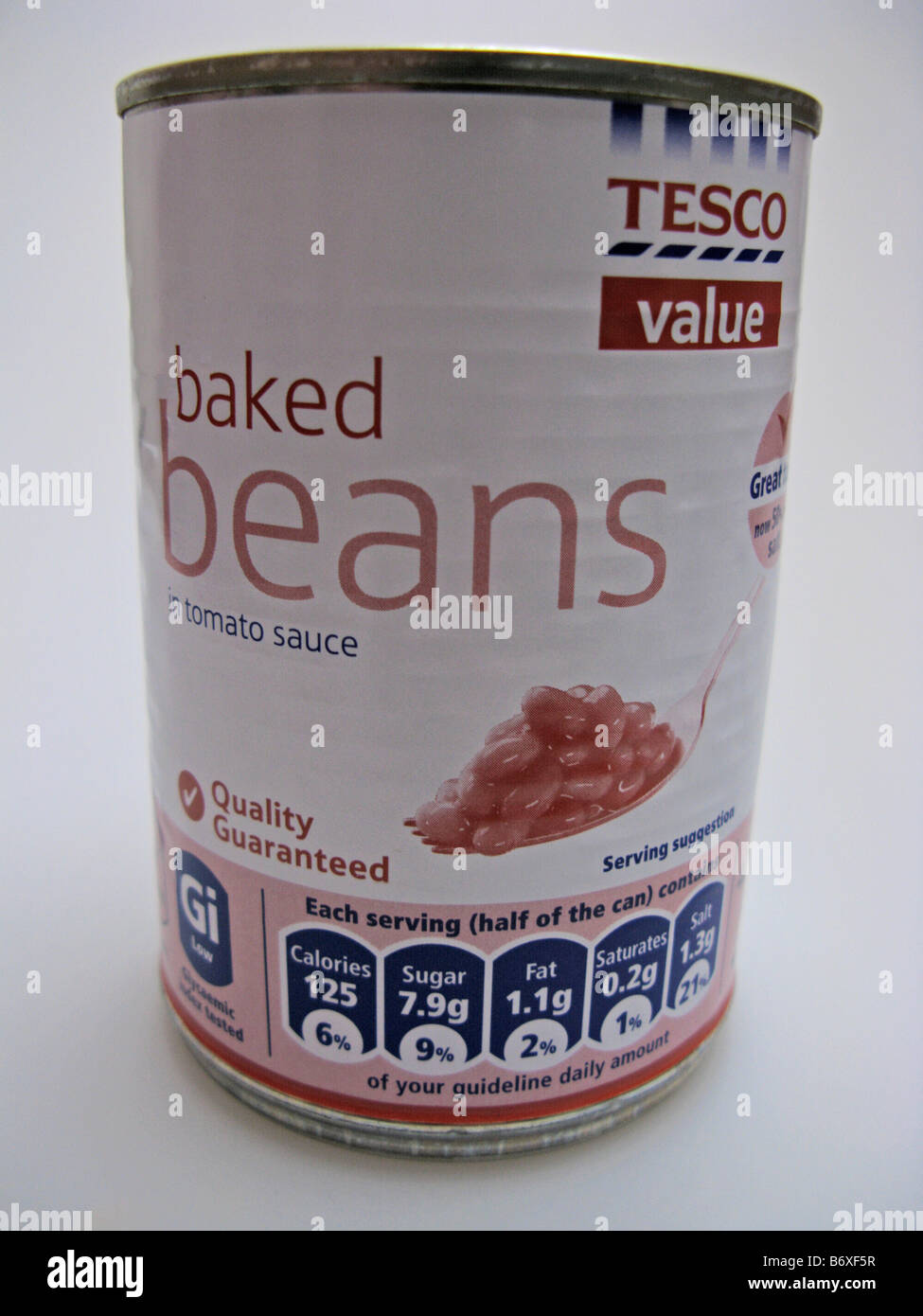 Tesco Value baked beans products of a cheap reasonable range of foods