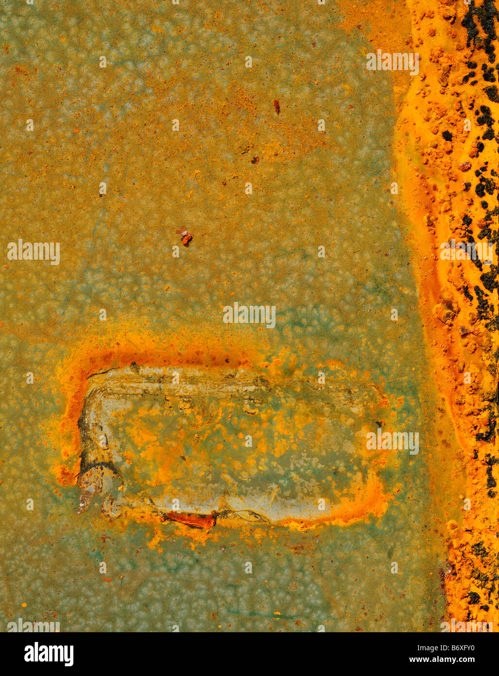 Rusting Tool Box Stock Photo Alamy