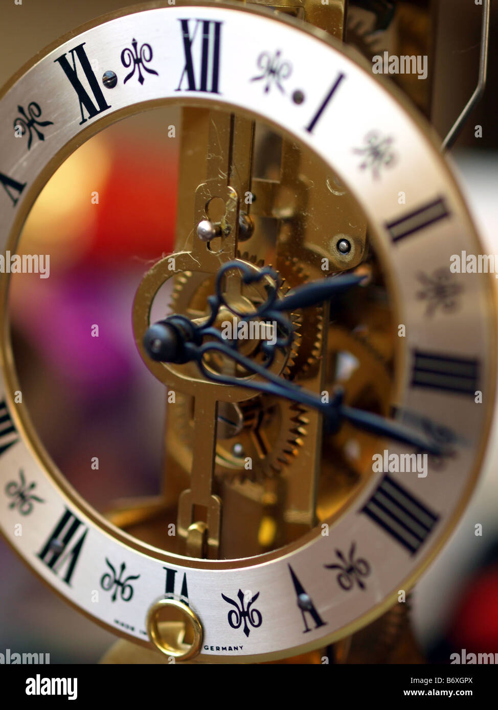 An apprentice clock,made as a test piece when coming out of ...