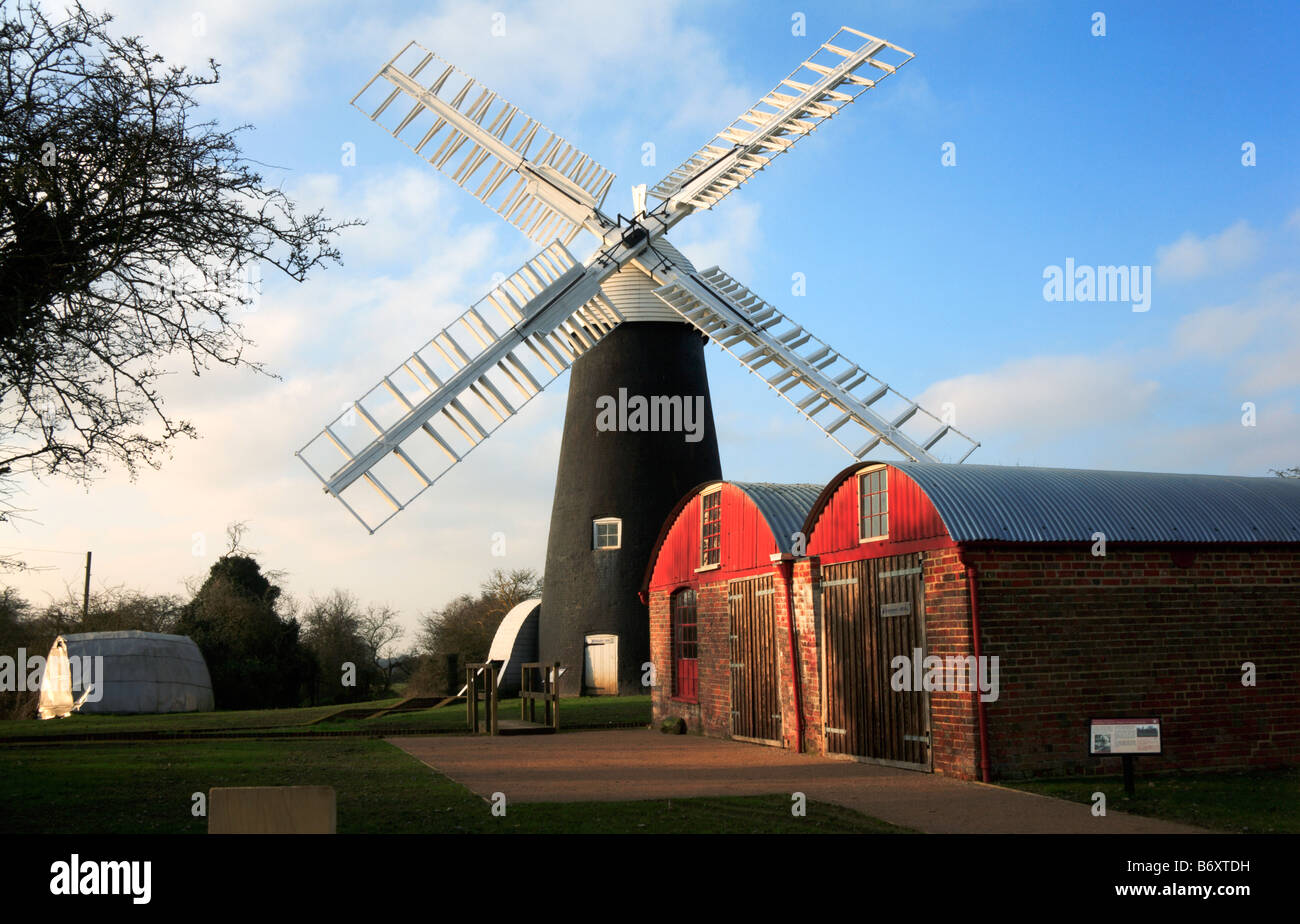 Polkey's Drainage Mill and steam drainage pump houses at Reedham