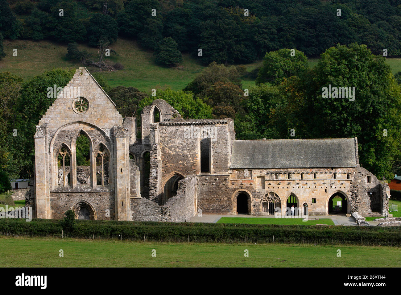 Llangollen Valle Crucis Abbey Cistercian Abbey founded 1201 ruins ...