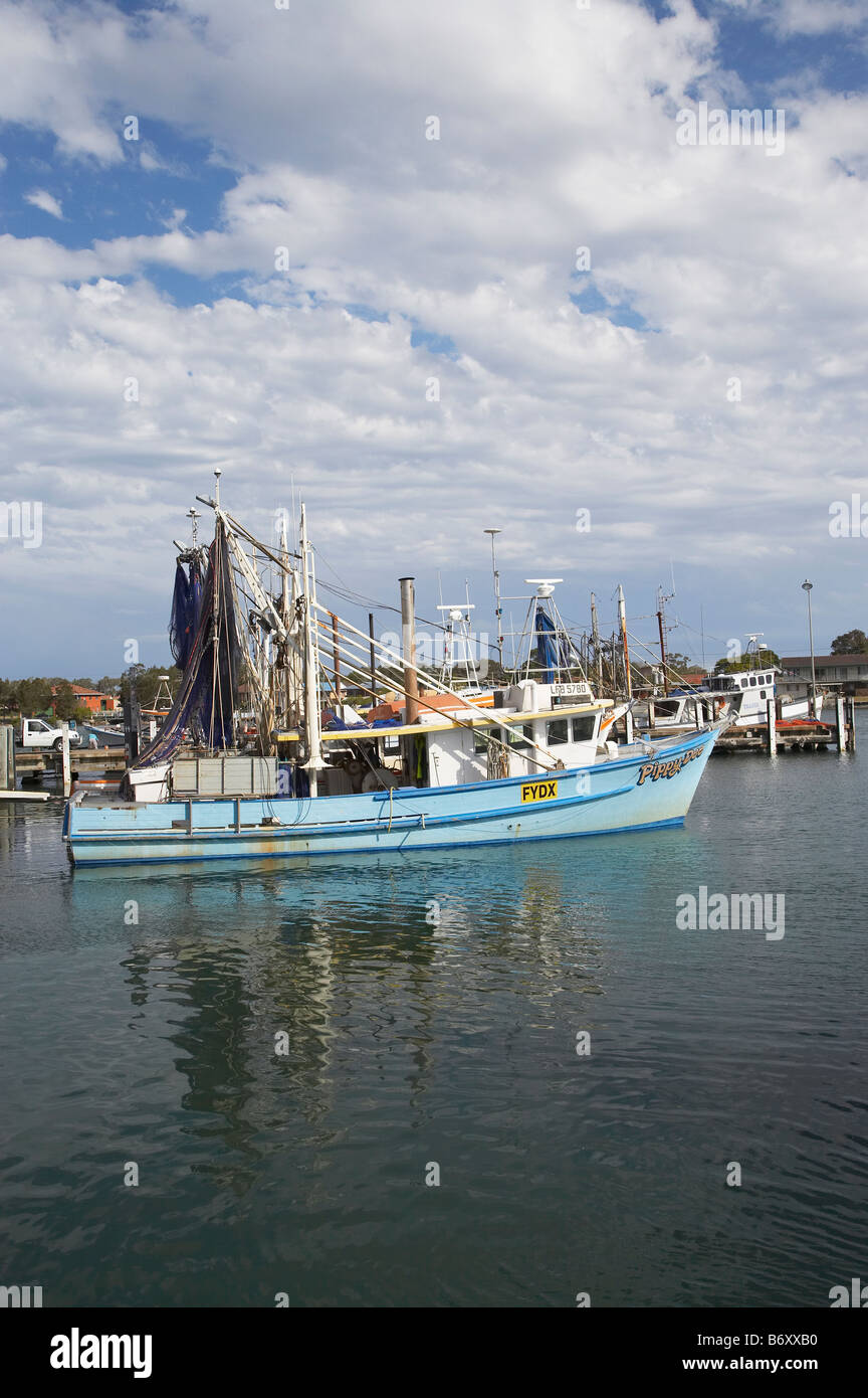 Fishing Boats Port of Yamba Clarence River Yamba New South Wales Australia Stock Photo Alamy