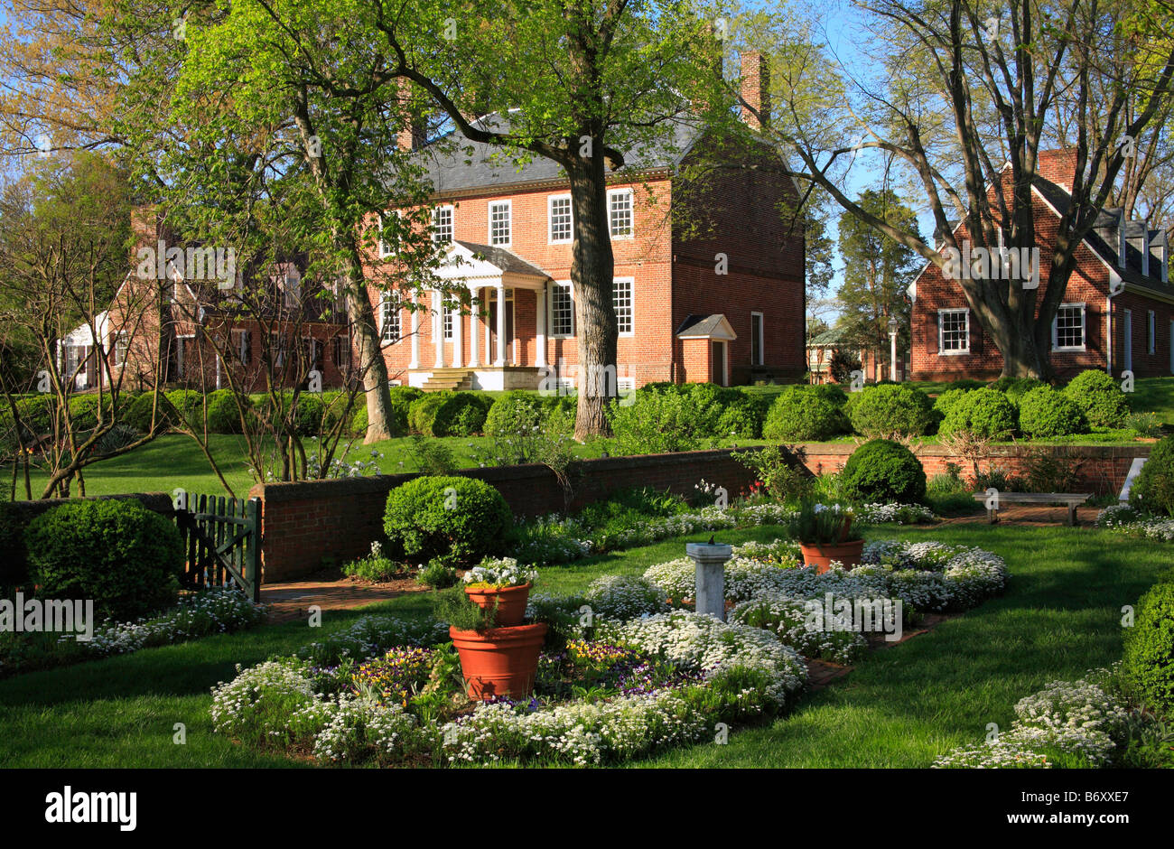 Historic Kenmore Plantation & Gardens, Fredericksburg, Virginia, USA
