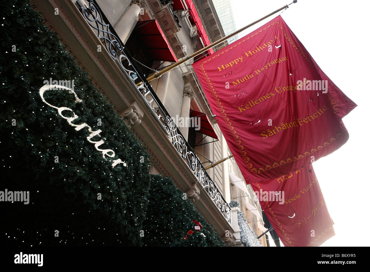 Cartier New York Holidays High Resolution Stock Photography and Images