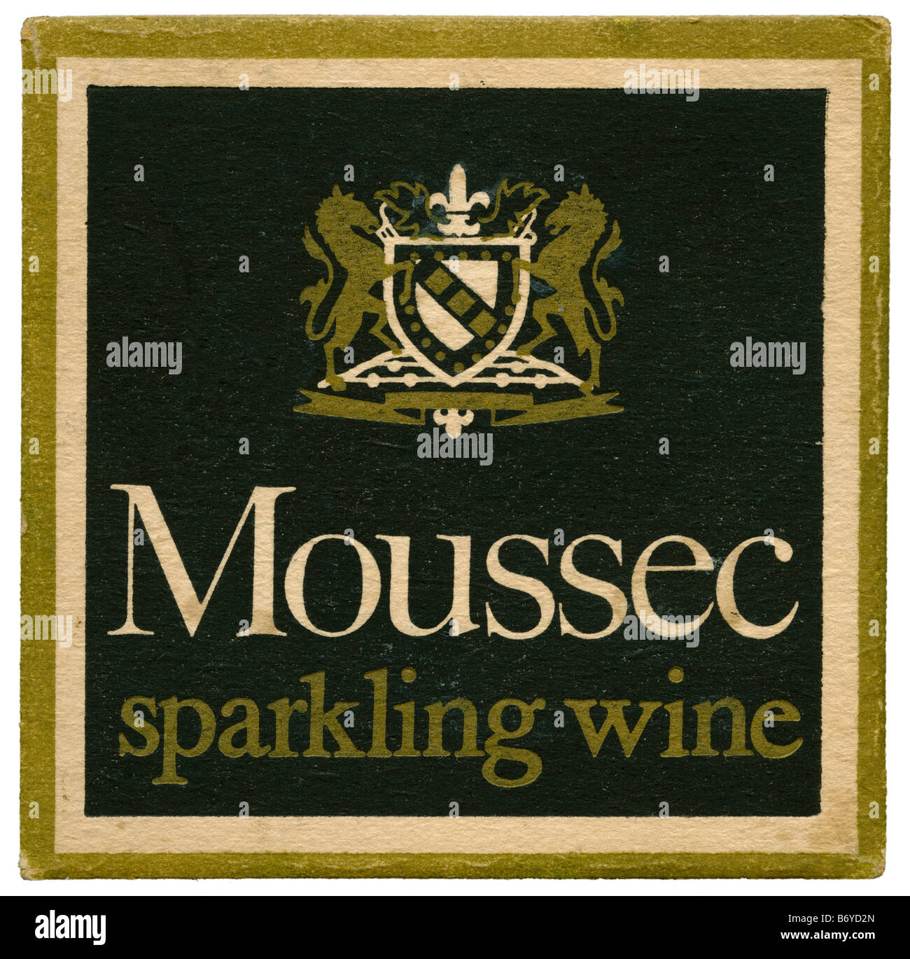 moussec sparkling wine Stock Photo
