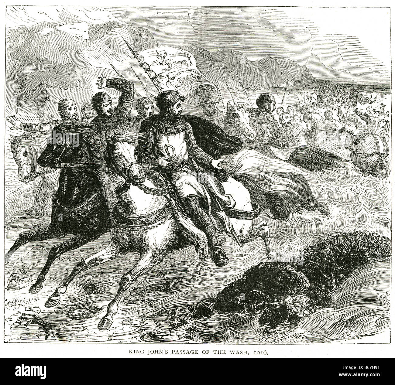 king john's passage of the wash 24 December 1166 19 October 1216