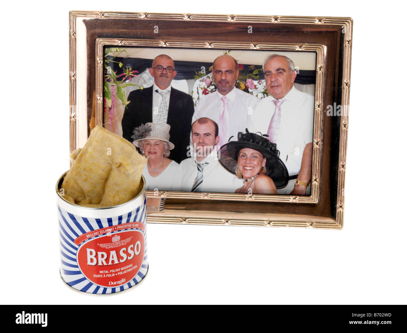 Tin of Brasso metal polish editorial image. Image of life - 72427765