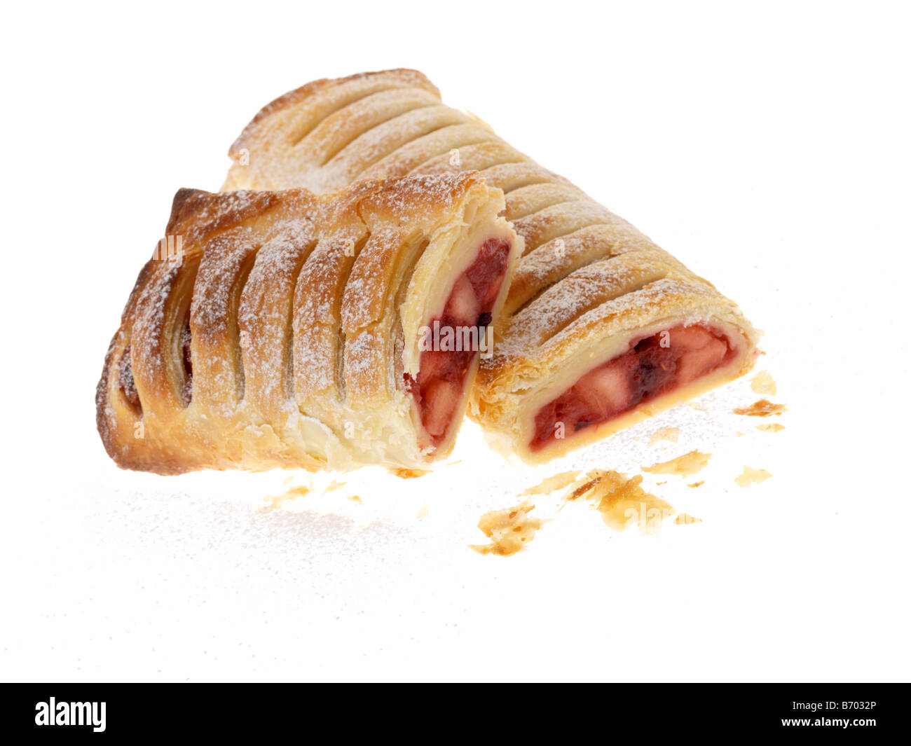 Mixed Fruit Strudel Stock Photo Alamy