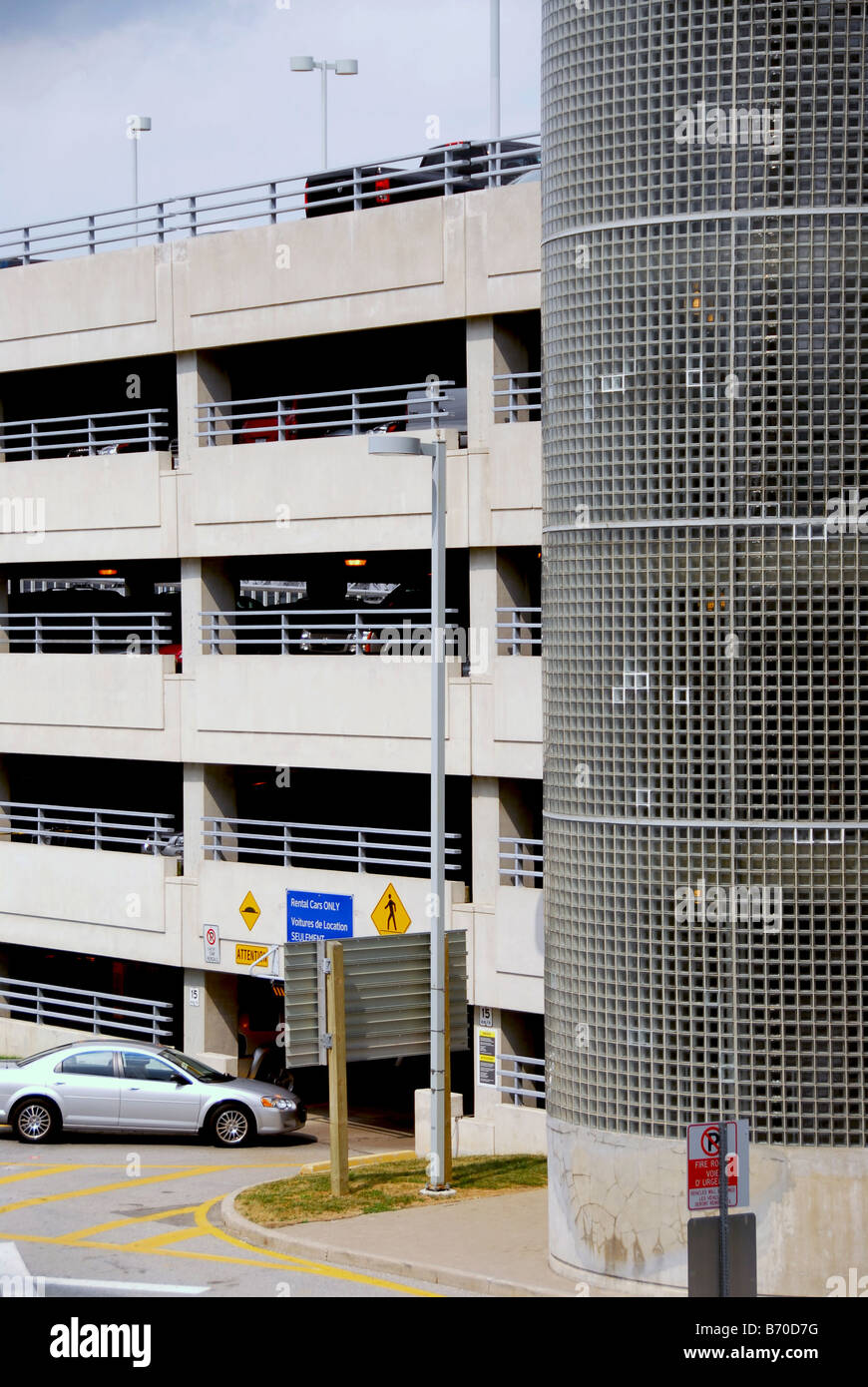 Car enter parking garage hires stock photography and images Alamy