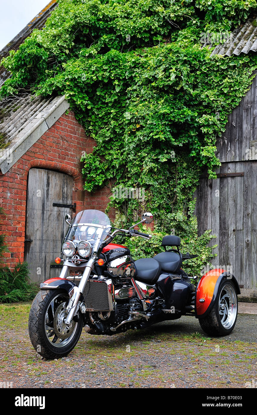 Grinnall Triumph Trident Trike Stock Photo Alamy