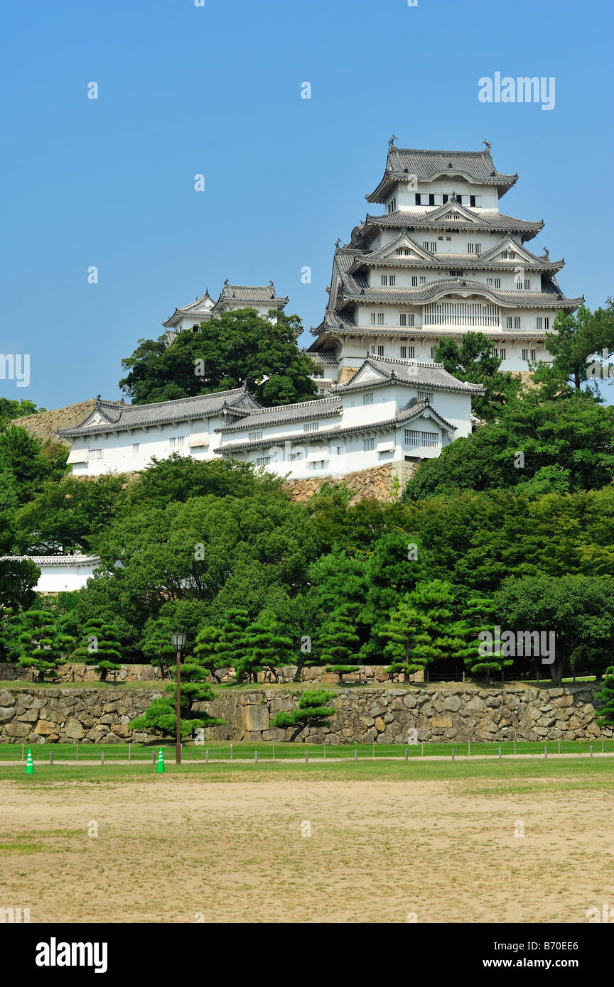 Himeji Castle, Himeji City, Hyogo Prefecture, Honshu, Japan Stock Photo