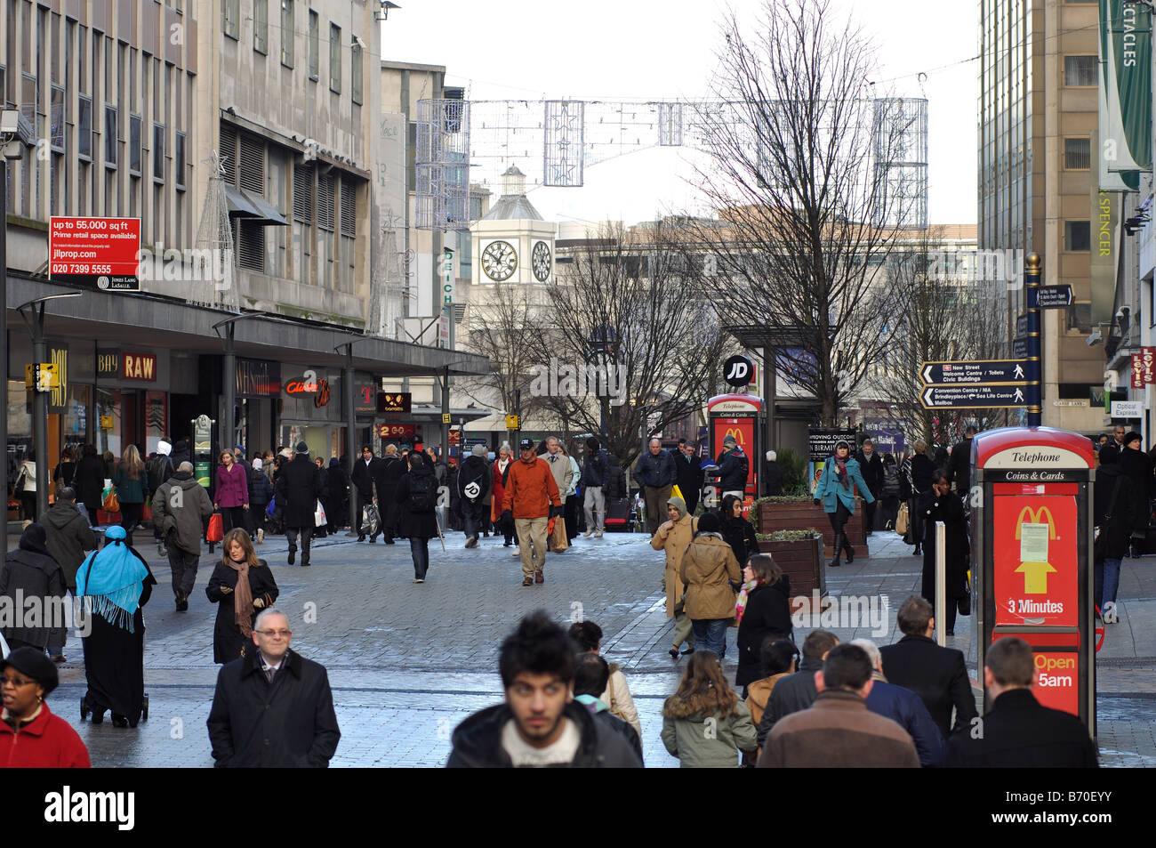 New pedestrianised high street hires stock photography and images Alamy