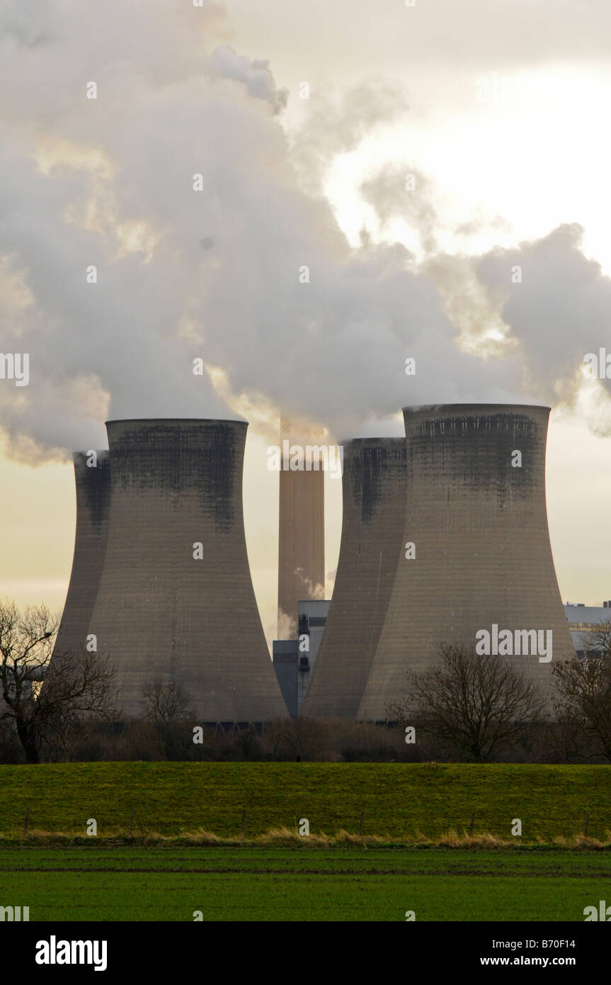 Eggborough coal fired power station, West Yorks, UK Stock Photo - Alamy