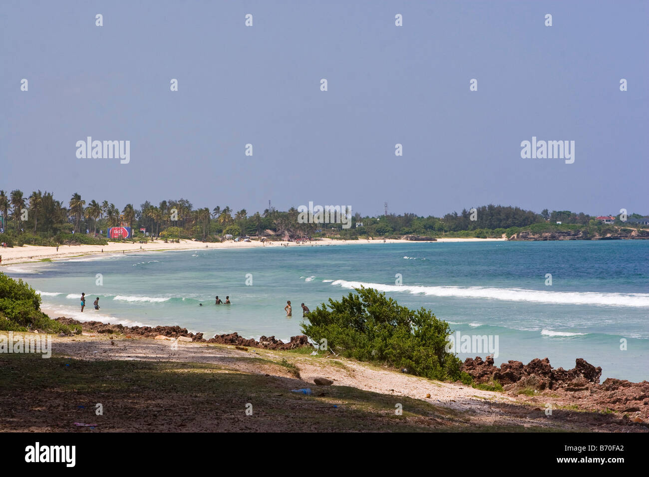 Coco Beach, Dar es Salaam Stock Photo