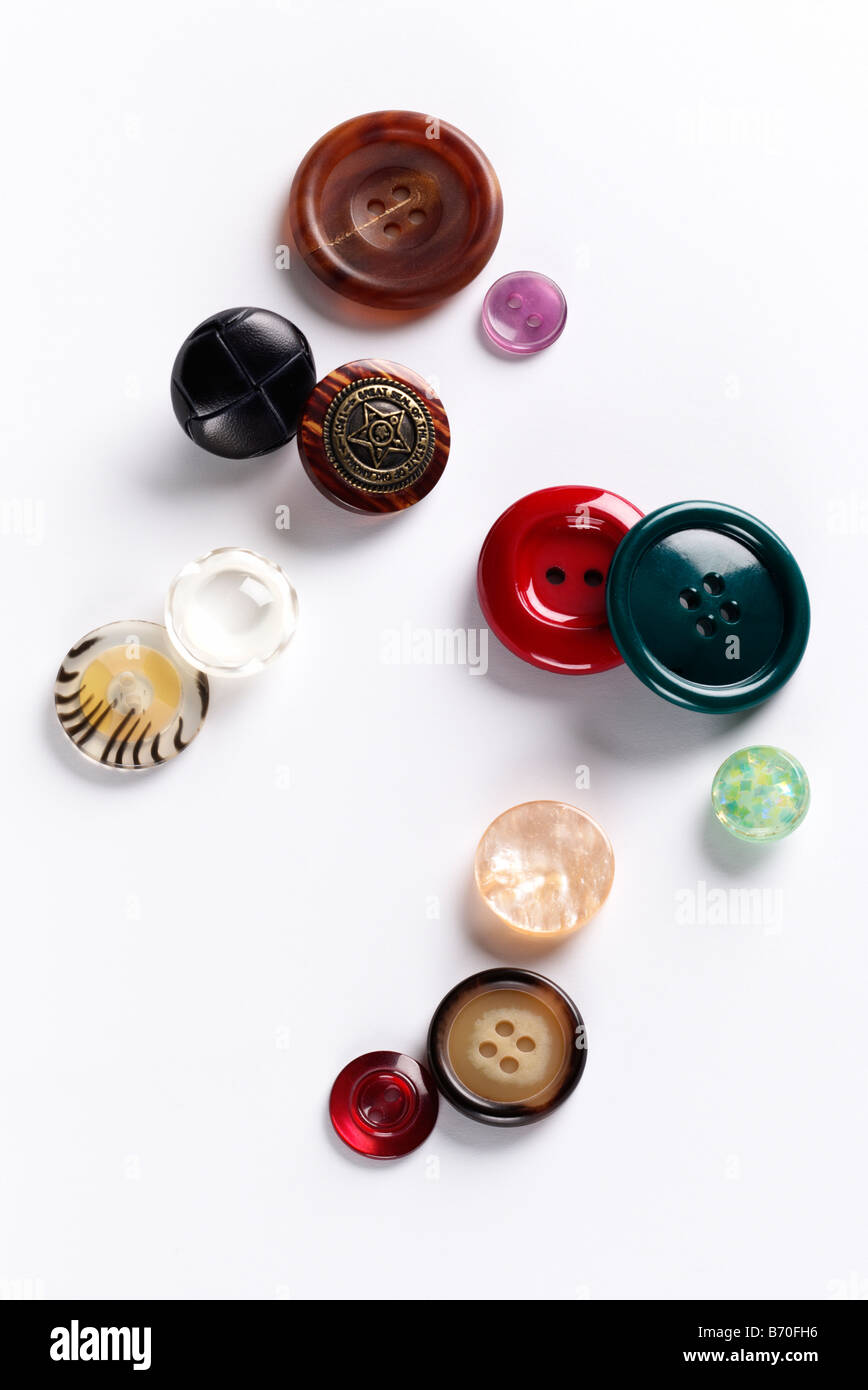 Buttons Stock Photo