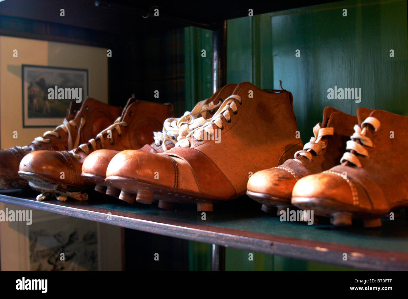 Football boots old hi-res stock photography and images - Alamy