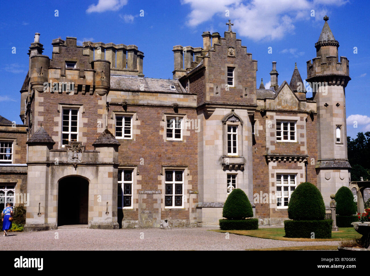 Abbotsford, house home of Sir Walter Scott Scotland UK Scottish author