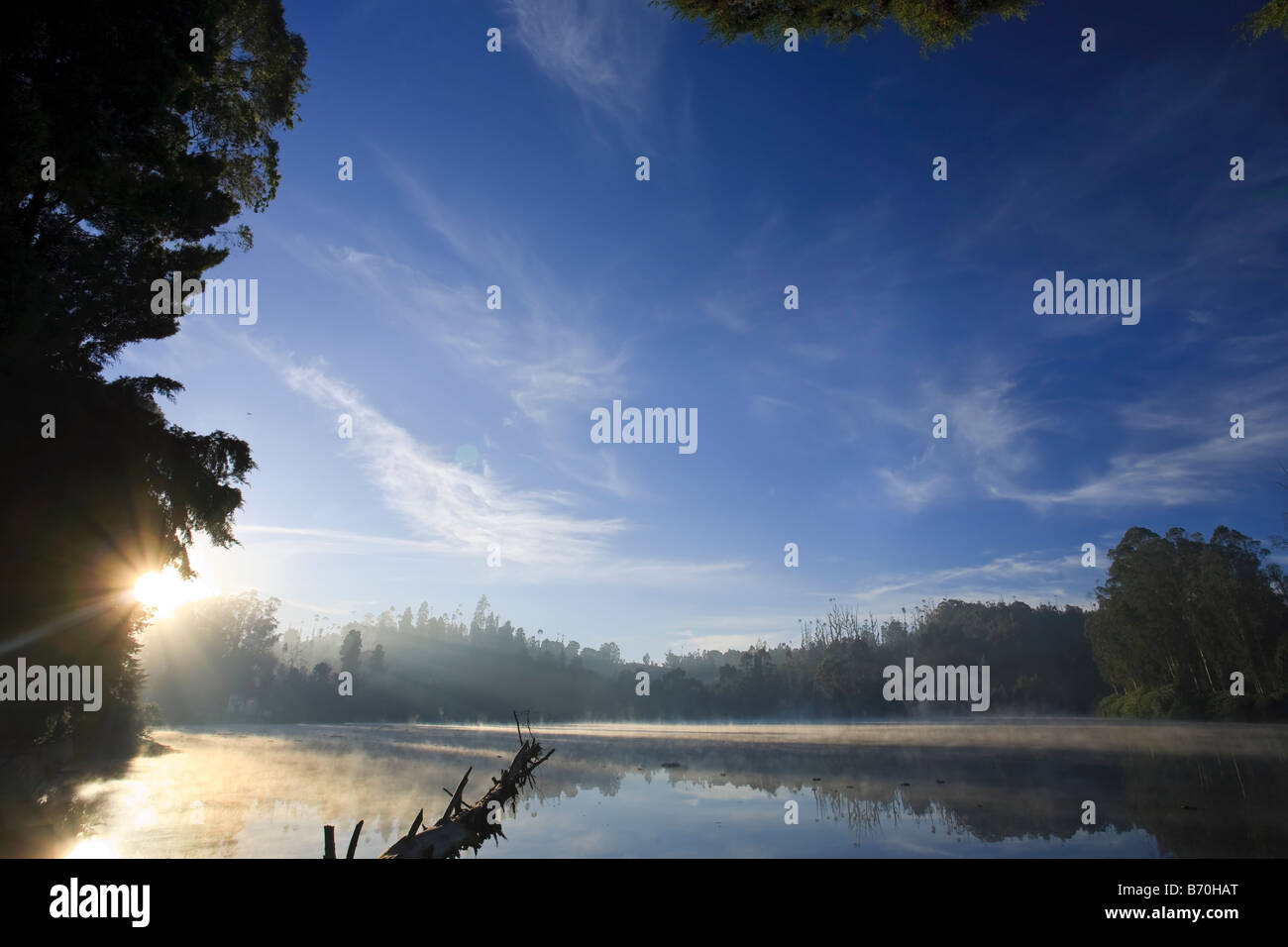 Ooty Lake Ooty Hill Station Kerala India Stock Photo
