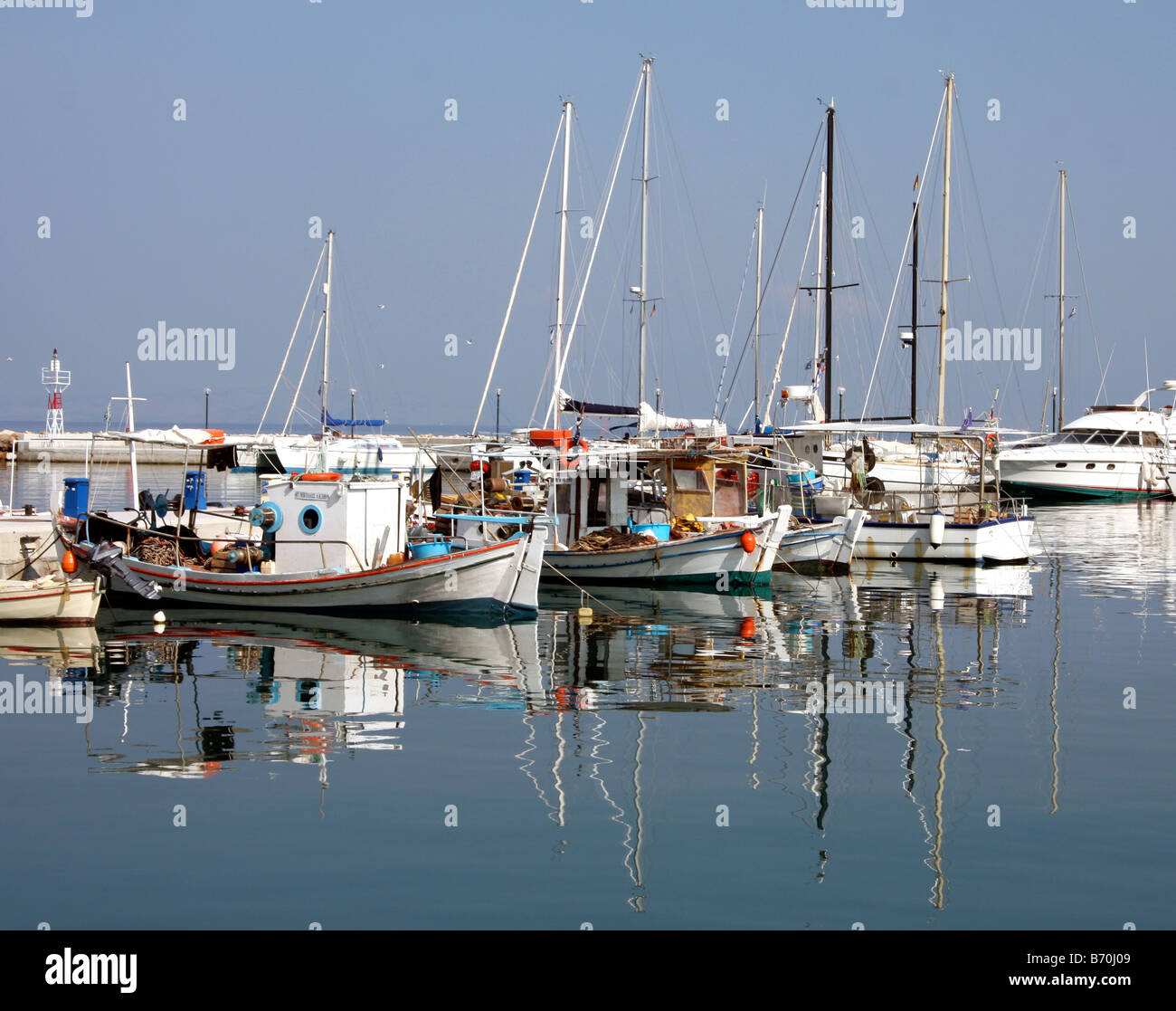 Boats At Petriti Harbour Corfu Stock Photo Alamy Boats At Petriti Harbour Corfu Stock Photo Alamy