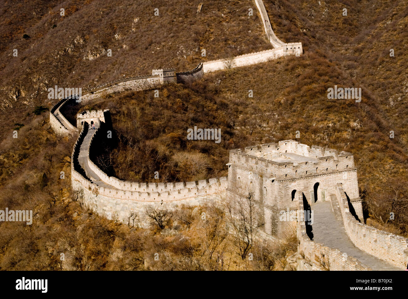 scenes of the great wall Stock Photo