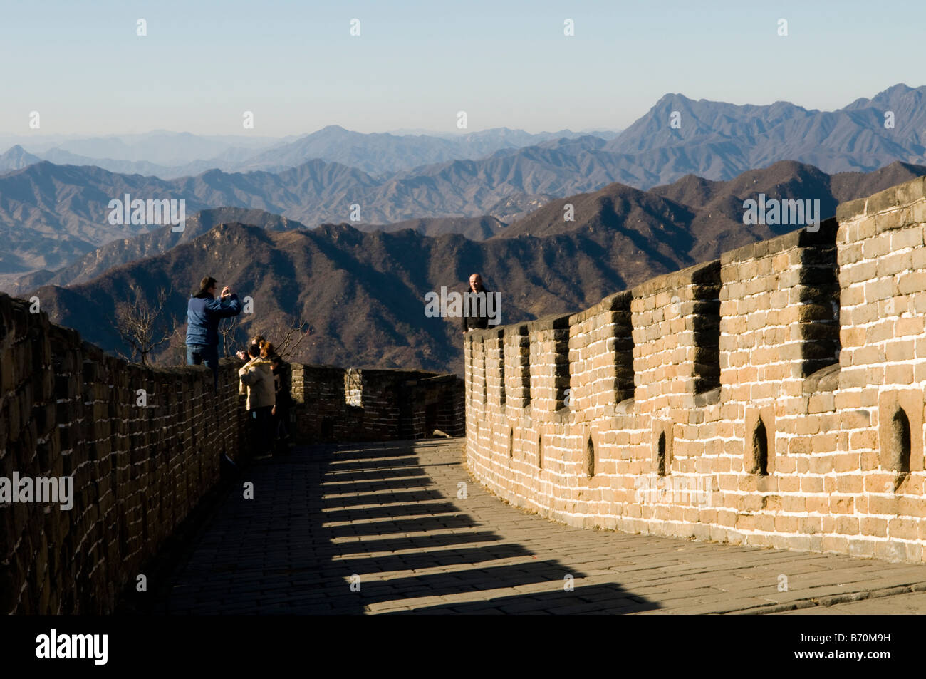scenes of the great wall Stock Photo