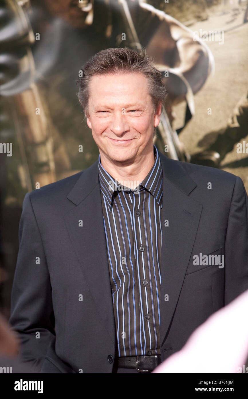 WESTWOOD CA SEPTEMBER 17 Actor Chris Cooper at the premiere of his new movie The Kingdom Stock Photo