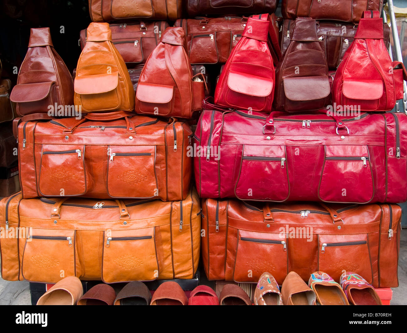 Kairouan leather goods hires stock photography and images Alamy