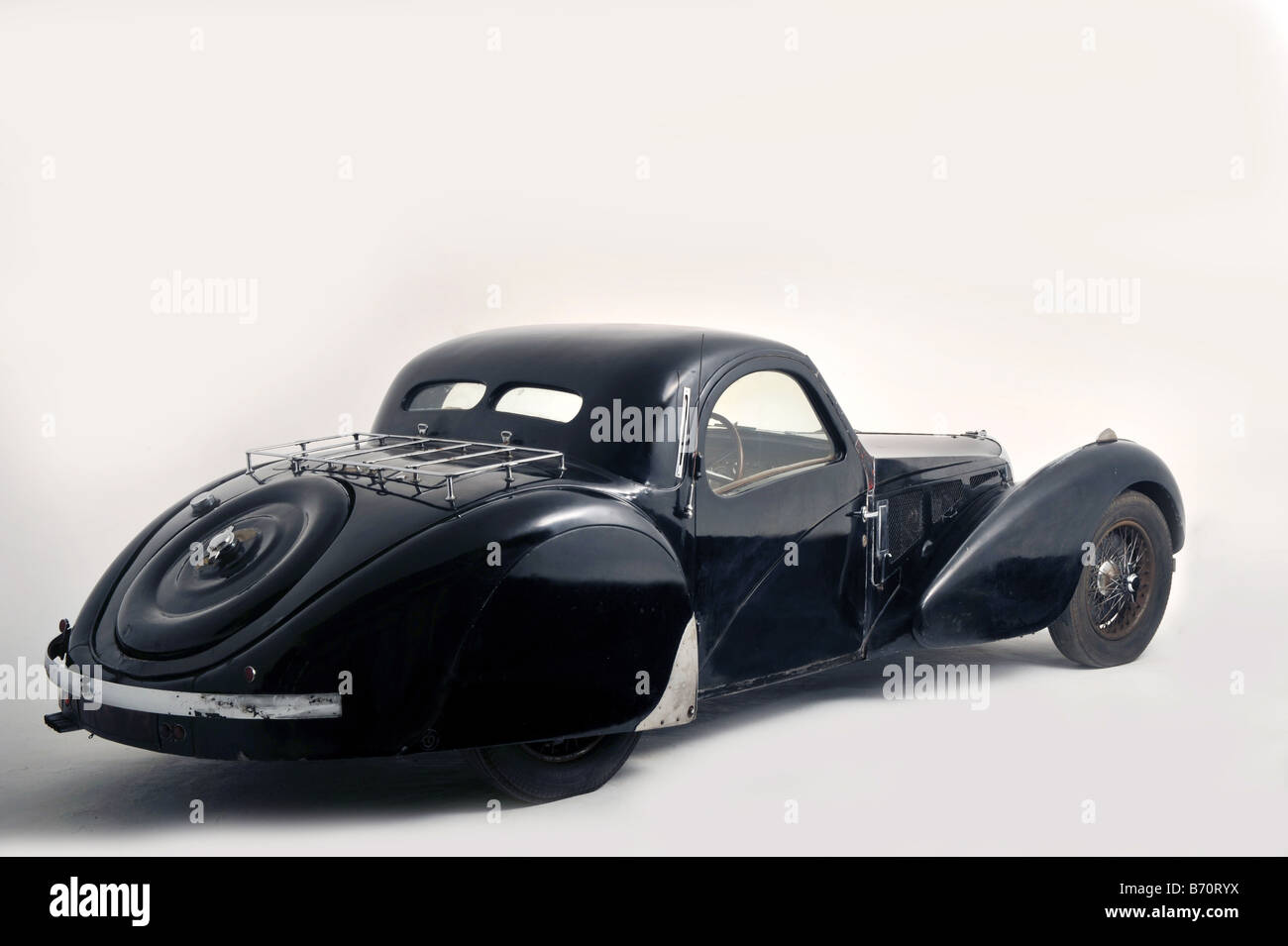 Rear 3 4 View Of 1937 Bugatti Type 57s Atalante Ex Earl Howe Dr