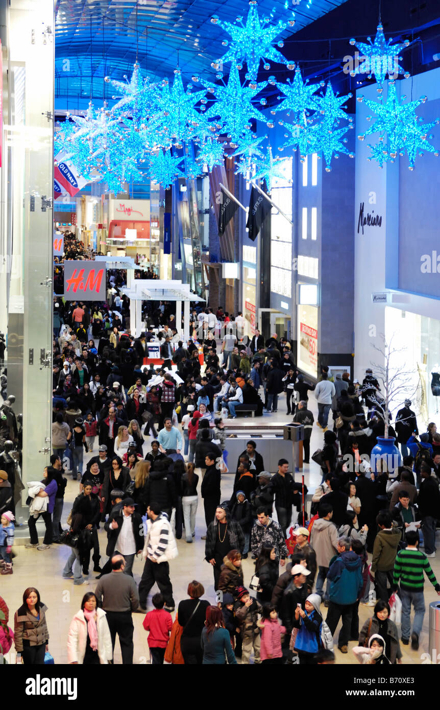Yorkdale Shopping Centre on Boxing Day Stock Photo