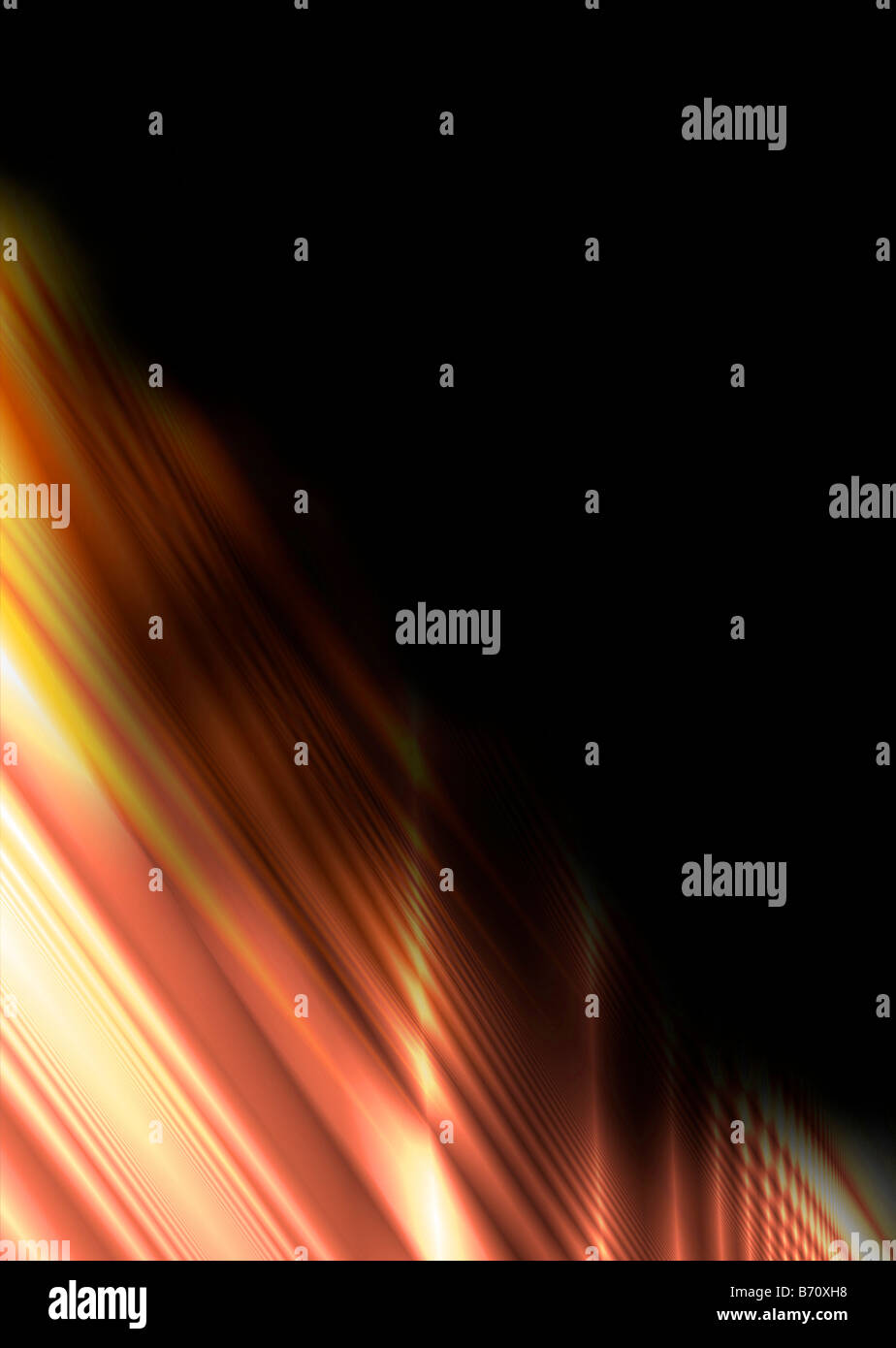 Abstract orange and black background with copy space Stock Photo - Alamy
