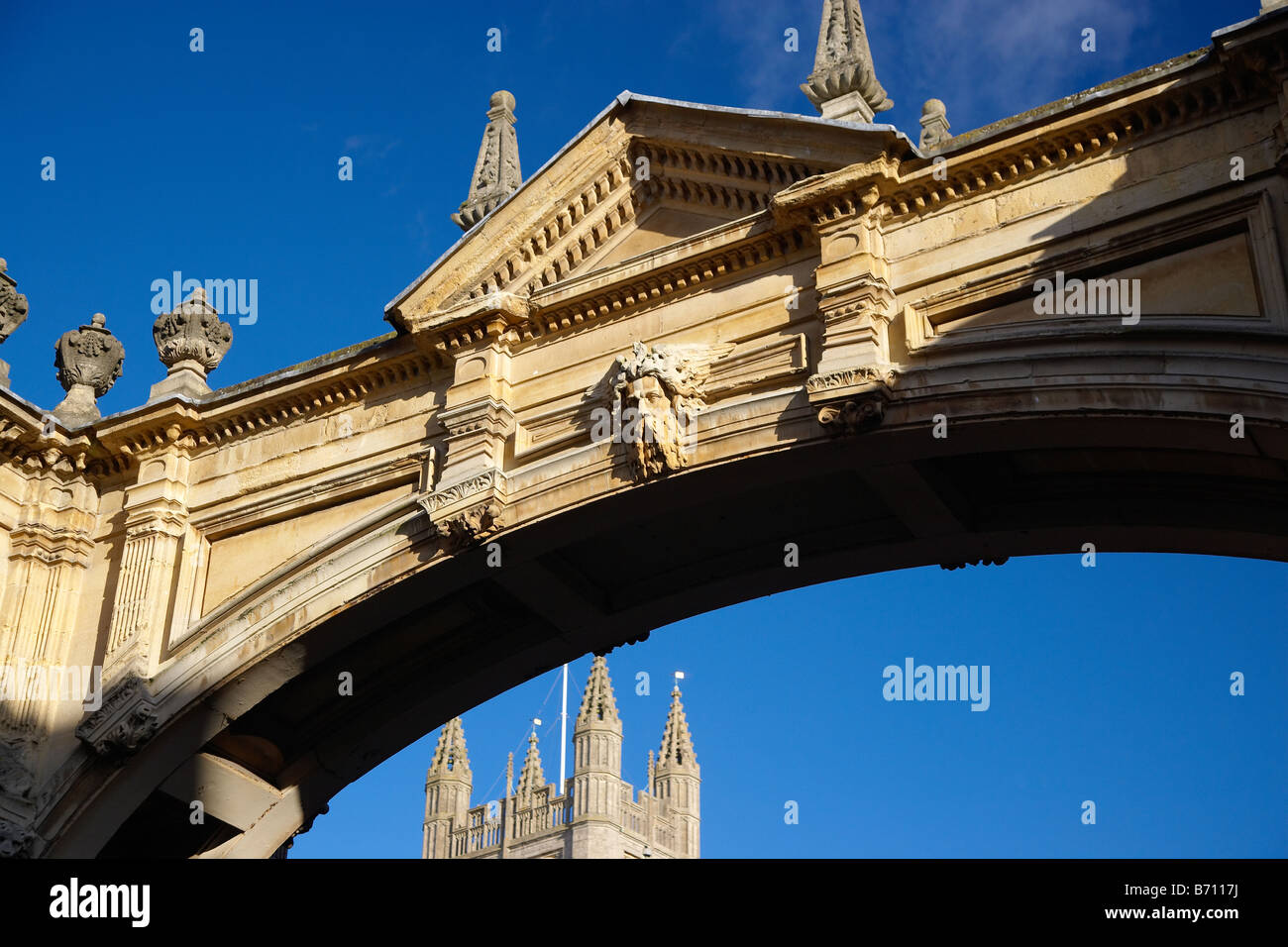 Bath Abbey Viewed from York Street, Bath, England, UK Stock Photo Alamy