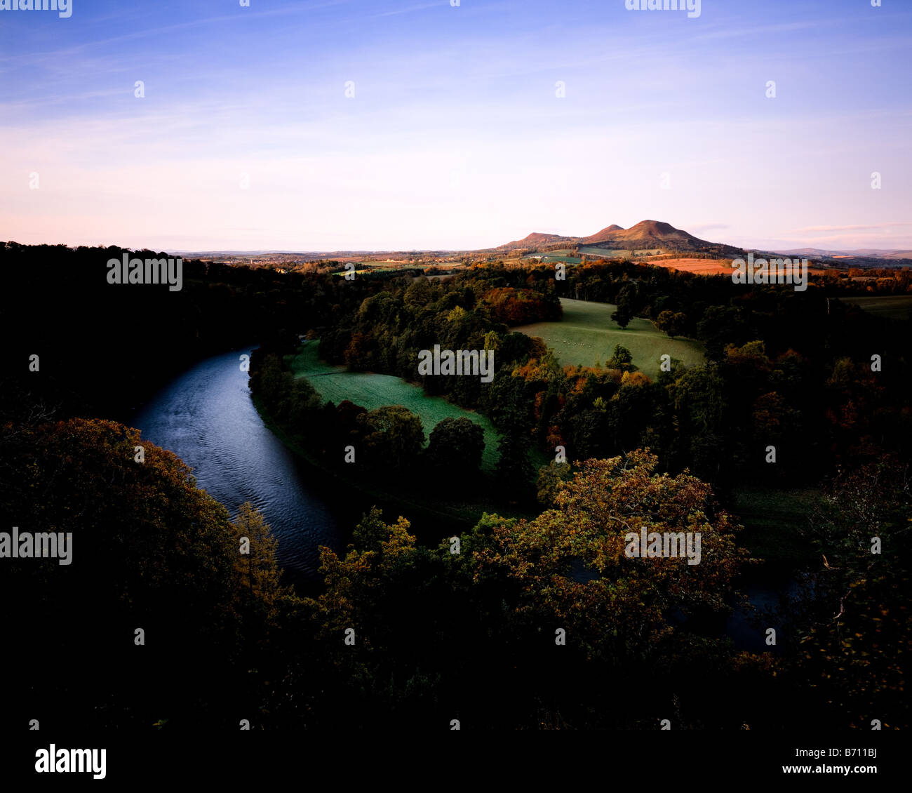 Eildon hills dramatic hi-res stock photography and images - Alamy