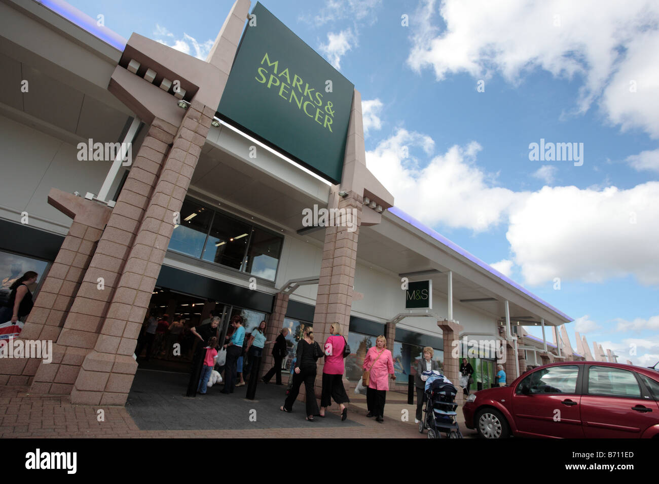 Marks & Spencer store, Teesside Shopping Park Stock Photo