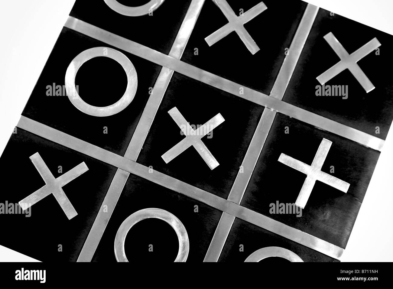 Tick tack toe Stock Photo