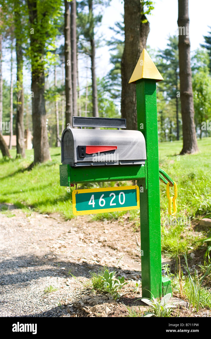 A rural mail box Stock Photo Alamy