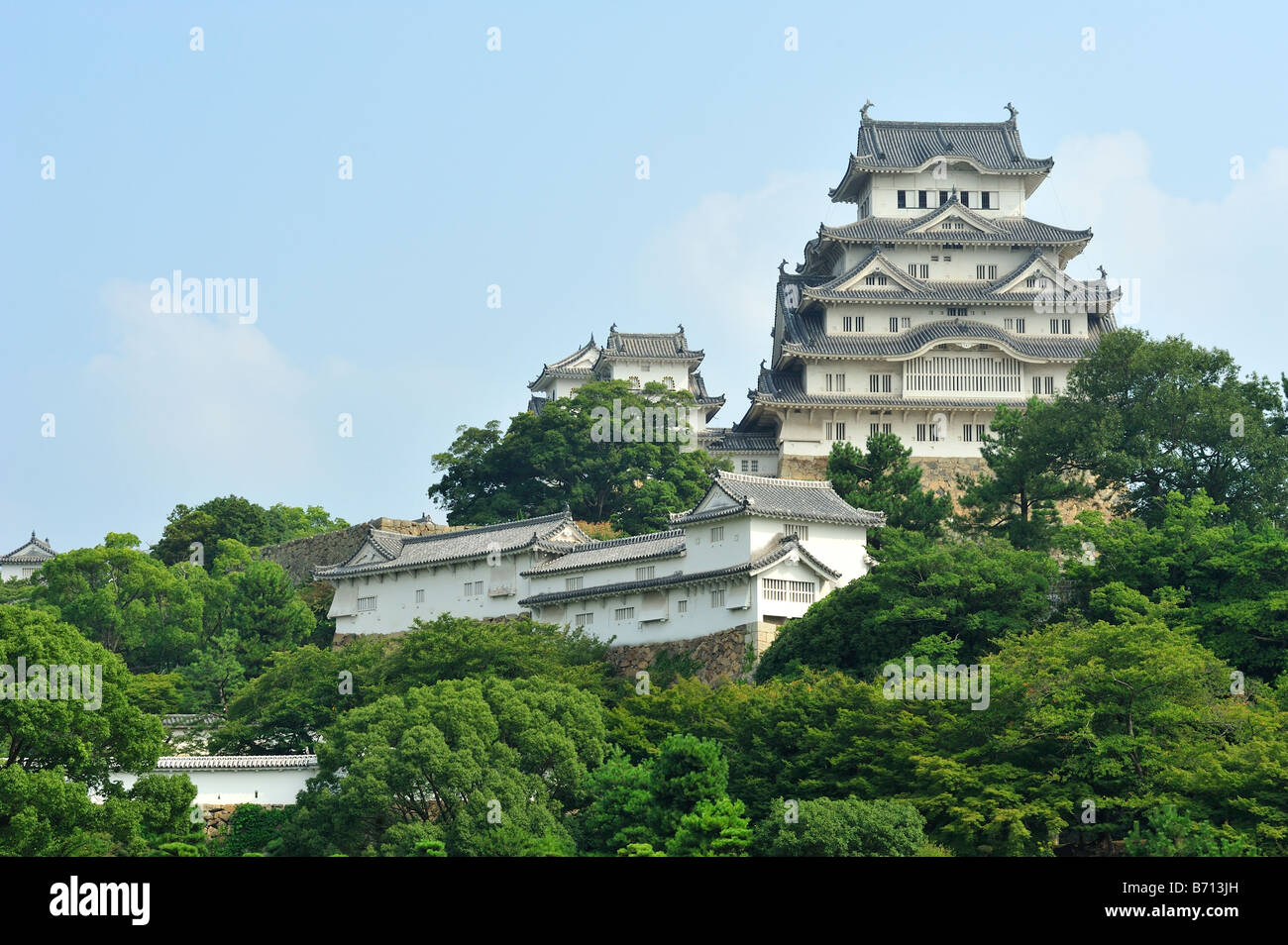 Himeji Castle, Himeji City, Hyogo Prefecture, Honshu, Japan Stock Photo