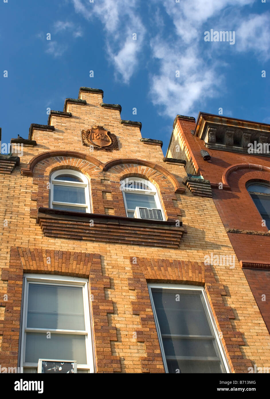 residential building, Northport, Long Island, New York, USA Stock Photo