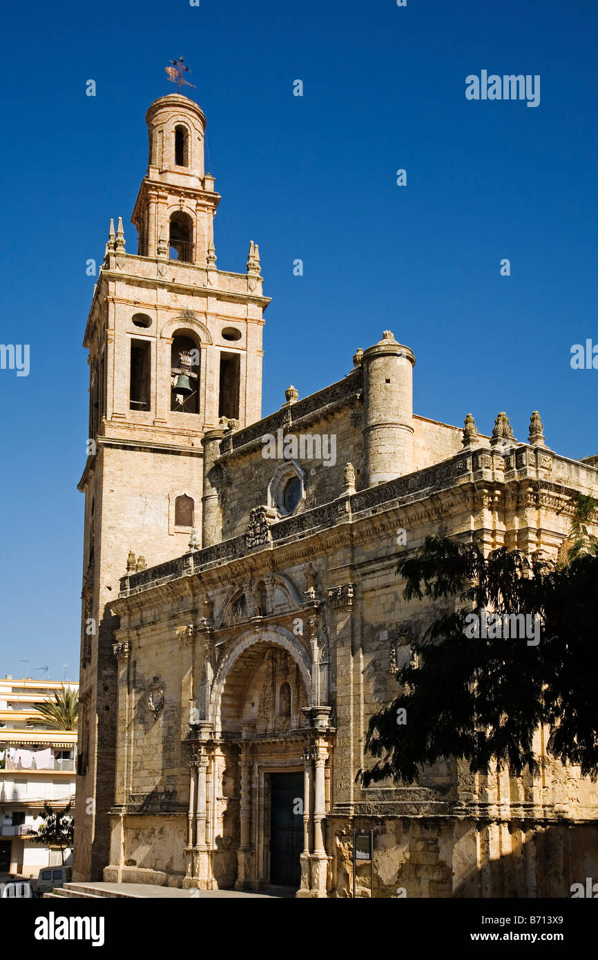 san miguel Church in moron de la frontera sevilla andalusia spain Stock Photo