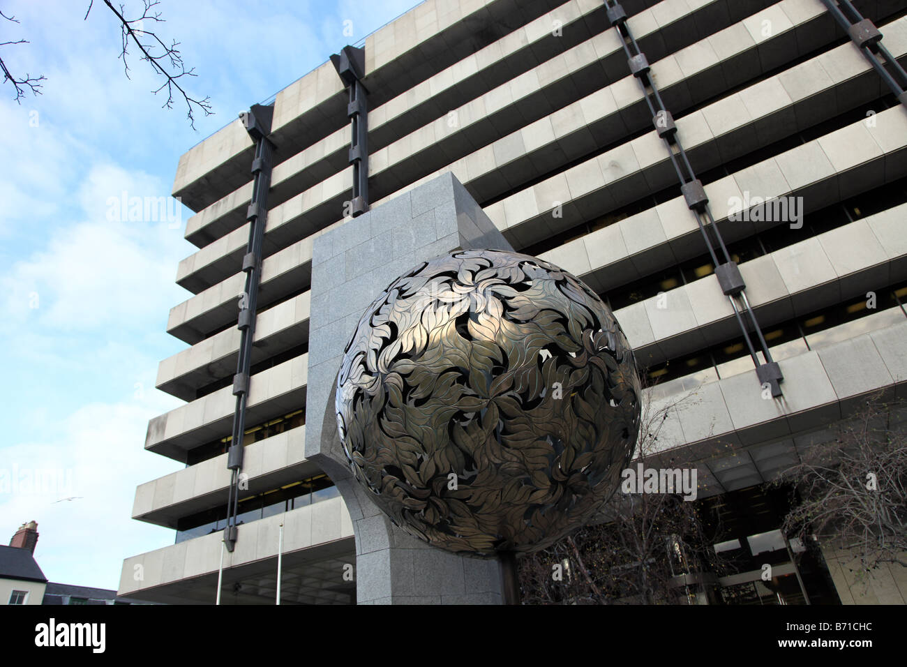 The offices of the Irish Financial Regulator Dublin Ireland Stock Photo