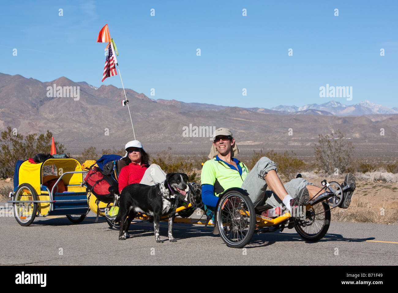 Recumbent and bike and horizontal hires stock photography and images
