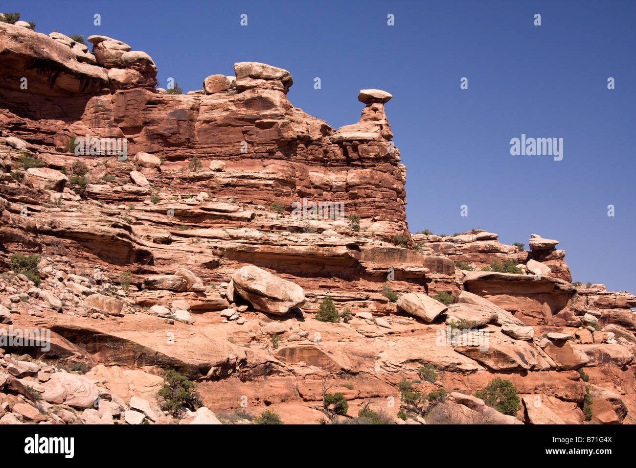Rock along Sevenmile Canyon near Moab Utah Stock Photo - Alamy