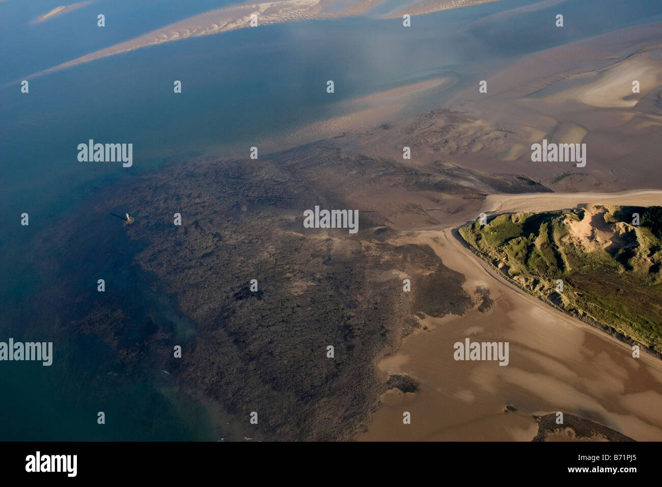 Whitford Lighthouse Whitford Point Berges Island Gower West
