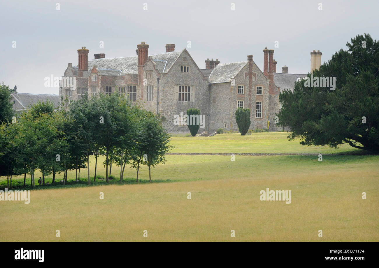 Glynde Place near Lewes in East Sussex. Picture by Jim Holden. Stock Photo