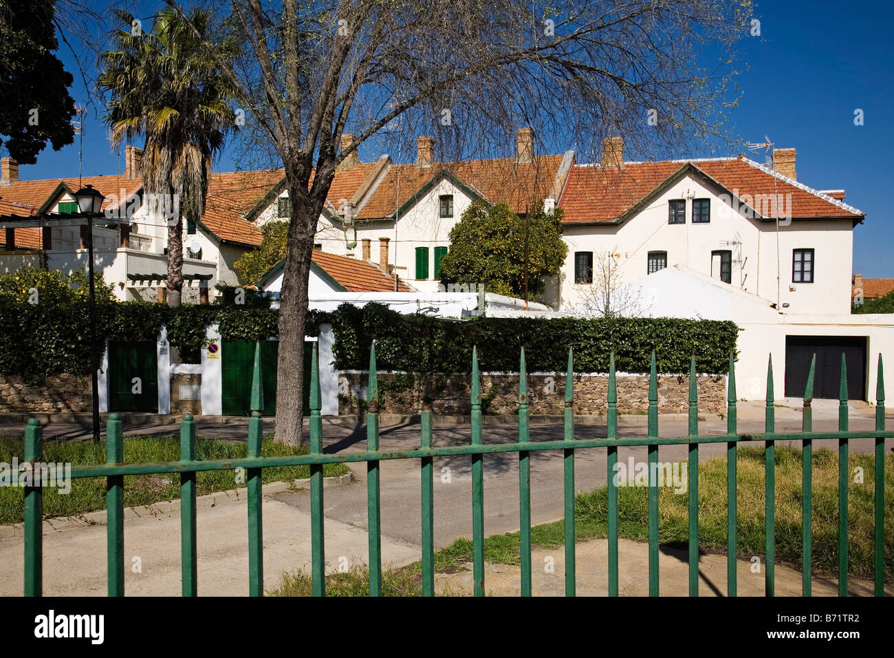 Barrio ingles en Huelva, Andalucía, España English district in