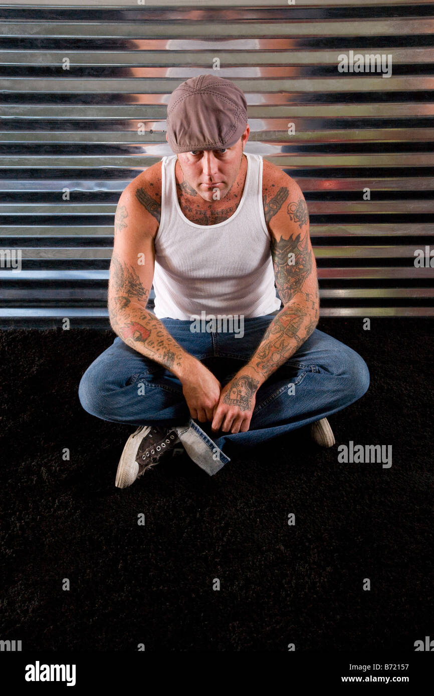 Full Body Tattoo Young Man High Resolution Stock Photography and Images ...